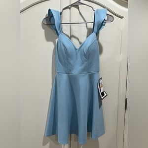NEW baby blue homecoming/occasion dress